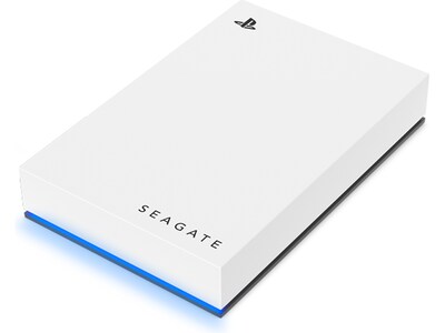 Seagate 5TB External USB 3.2 Portable Gaming Hard Drive for PS5, White (STLV5000100)