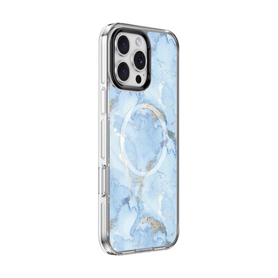 SaharaCase Inspire MagSafe Phone Case for iPhone 16 Pro, Shock Absorbing, Marble (CP00677)