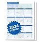 ComplyRight 2024 Attendance Calendar File Folder, White, Pack of 25 (A3050)