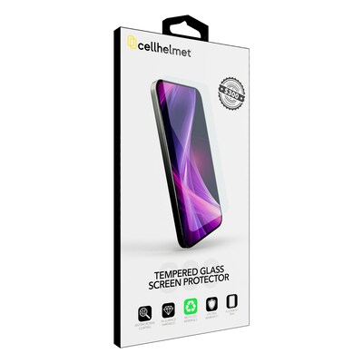 cellhelmet Tempered Glass Screen Protector for iPhone 17 Pro Max with Repair Protection (CHELST123C300)