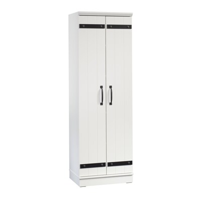 Sauder HomePlus 71H Storage Cabinet with 4 Shelves, Soft White (430336)