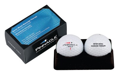 Custom Pinnacle 2 Ball Business Card Pack