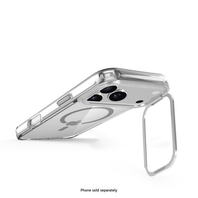 SaharaCase Venture Series Kickstand MagSafe Phone Case for iPhone 17 Pro, Shock Absorbing, Clear (CP00979)