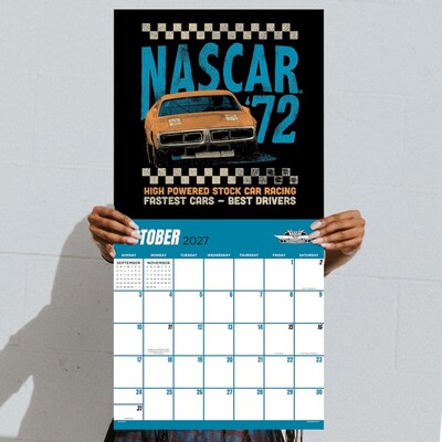 2027 TF Publishing Nascar Best Races 12" x 12" Monthly Wall Calendar (27-1018)