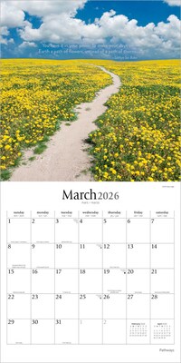 2026 Brush Dance Pathways 12" x 12" Monthly Wall Calendar (9798330706556)
