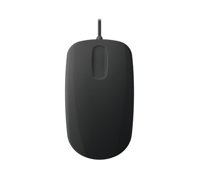 Cherry AK-PMH3 Series Medical Ergonomic Ambidextrous USB Mouse, Black (AK-PMH3OS-US-B)
