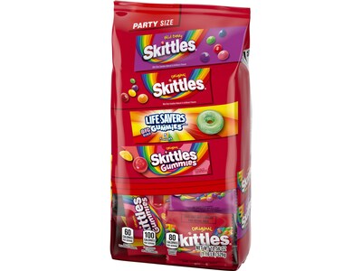 Skittles, Skittles Gummies, and Life Savers Gummies Variety Pack, Assorted Flavors, 18.56 oz. (46131