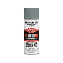 Rust-Oleum Industrial Choice Multipurpose Enamel Spray Primer, Gray, 12 Oz., 6/ Pack(1680830V)