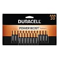 Duracell Coppertop AAA Alkaline Battery, 20/Pack (MN2400B20Z)