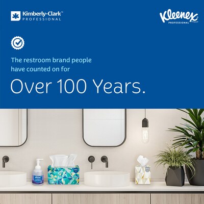 Kleenex Multifold Paper Towels, 1-ply, White, 150 Sheets/Pack, 16 Packs/Carton (01890)
