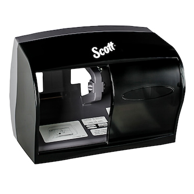 Scott 1000 Coreless Toilet Paper Dispenser, Smoke Gray (09604)