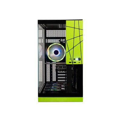 Skytech Viper Gaming Desktop Computer, NVIDIA GeForce RTX 5060, AMD Ryzen 7 5700, 32GB RAM, 1TB SSD, Windows 11, Green