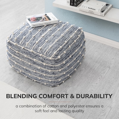 Anji Mountain Malibu Fabric Rectangular Pouf Ottoman (AMBPF074-2014)