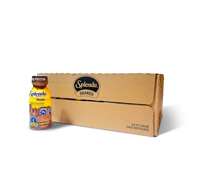 Splenda Diabetics Milk Chocolate Shake, 8 oz., 24 Bottles/Carton (HFP00358)