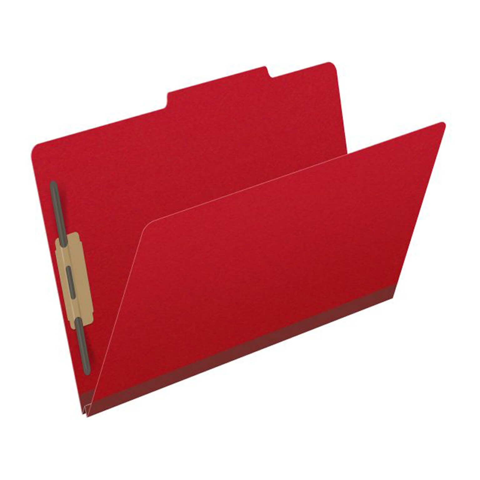 Medical Arts Press Pressboard Classification Folder, 2 Expansion, Legal Size, Deep Red, 25/Box (DV-T52-02-3DRD)