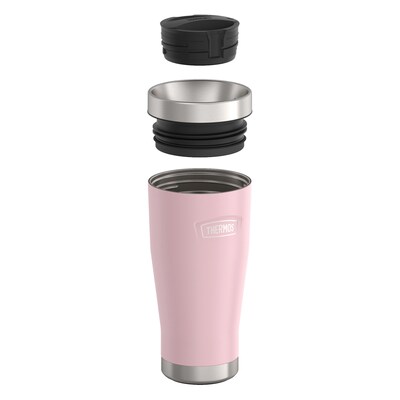 Thermos Icon Stainless Steel Vacuum Insulated Tumbler, 16 oz., Sunset Pink (IS1012SP4)
