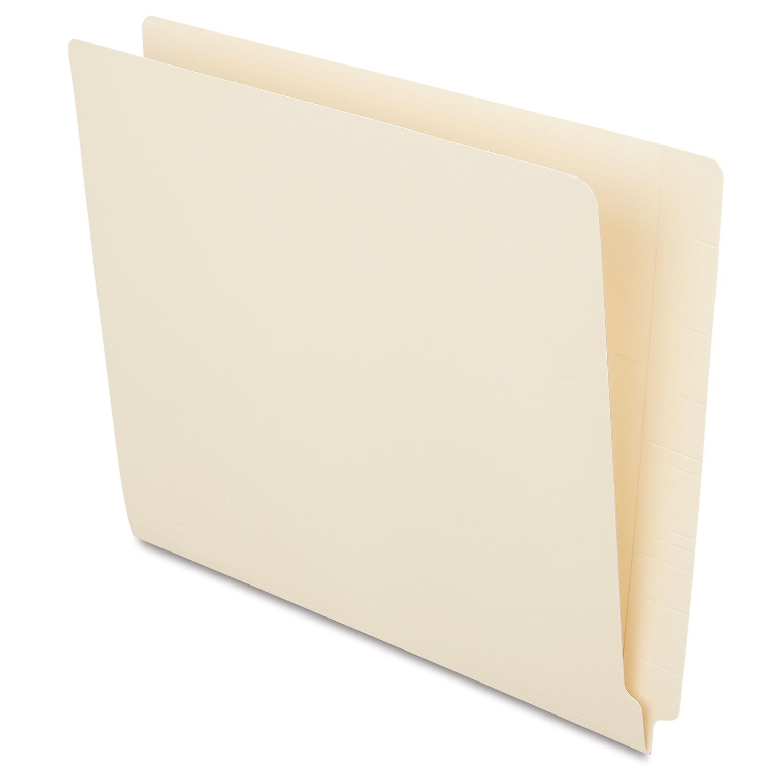 Staples Reinforced End-Tab File Folders, Letter Size, Manila, 250/Box (ST56685-CC)
