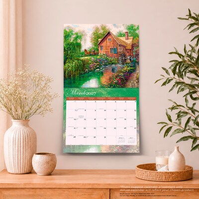 2027 BrownTrout Bygone Days 14" x 12" Monthly Wall Calendar, Assorted Colors (9798330715985)