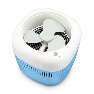 Crane Top Fill Evaporative Cool Mist Tower Humidifier 0.5-Gallon, 250 sq. ft., Blue (EE-5403)