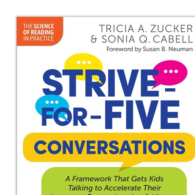 Scholastic Teaching Solutions Strive-for-Five Conversations Professional Book (SC-9781546113881)