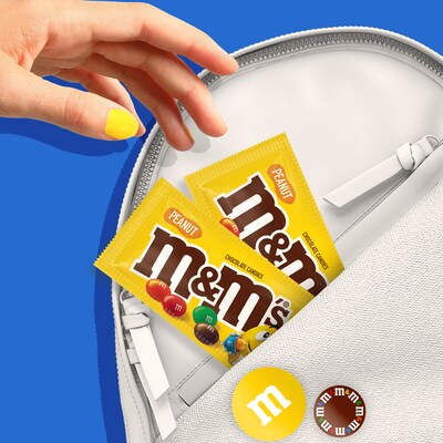 M&M'S Milk Chocolate Candy, Party Size, 38 oz Bulk Candy Bag