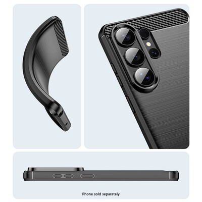 SaharaCase Venture Series Phone Case for Samsung Galaxy S26 Ultra, Shock Absorbing, Black (CP01142)