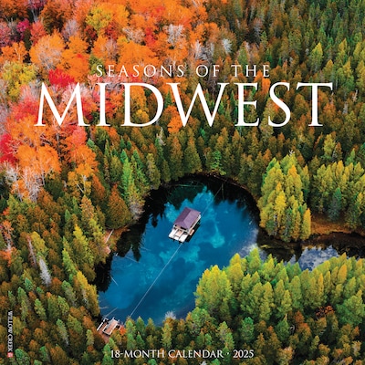 2025 Willow Creek Seasons of the Midwest 12 x 12 Monthly Wall Calendar (46272)