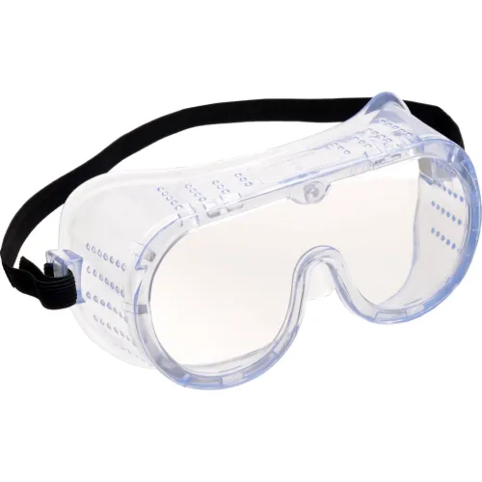 Global Industrial Safety Goggles with Neoprene Strap, Anti-Fog, Clear Lens/Frame (708582AF)