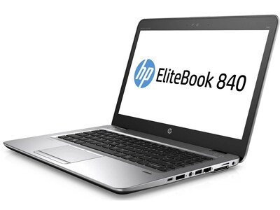 HP EliteBook 14" Refurbished Laptop, Intel Core i5, 16GB Memory, 256GB SSD, Windows 10 Pro (1LB79UT#ABA)