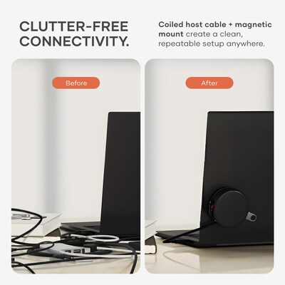 Satechi OntheGo 7-in-1 Multiport Universal Docking Station for Laptops (ST-POTG7C)