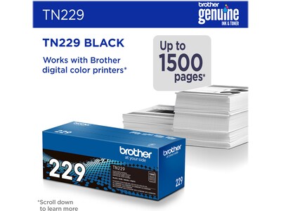 Brother TN229 Black Standard Yield Toner Cartridge (TN229BK)