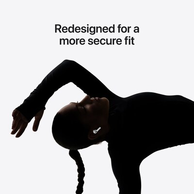 Apple AirPods Pro 3 Wireless Active Noise Canceling Earbuds, Bluetooth, White  (MFHP4LL/A)