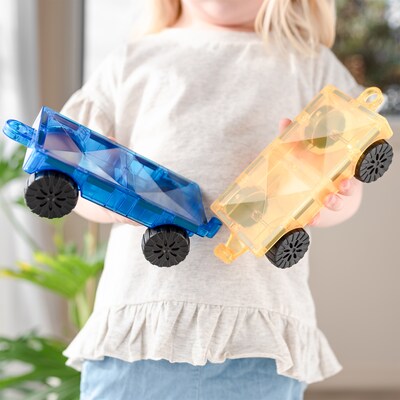 Connetix Magnetic Tiles Rainbow Car Pack, 2 Pieces (CNTR00002CA)