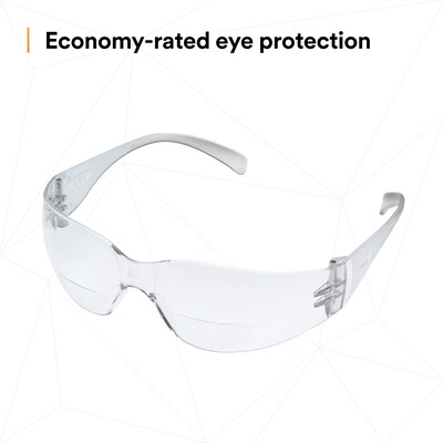 3M Virtua Anti-Fog +1.50 Safety Glasses, Clear Lens, 20/Carton (11513-00000-20)