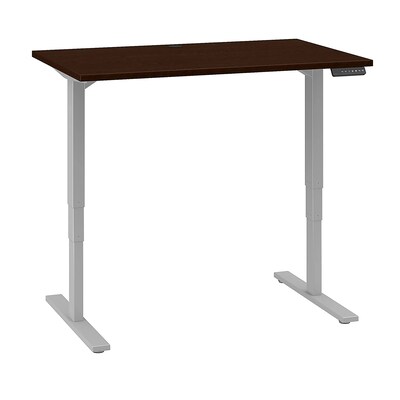 Bush Business Furniture Move 80 Series 48W Rectangular 23-49H Adjustable Standing Desk, Mocha Cherry (HAT4830MRK)