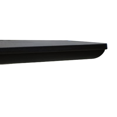 Regency Niche Terrace Square Bistro Table, 31.5"D x 31.5"W, Black (TOB3131BK)