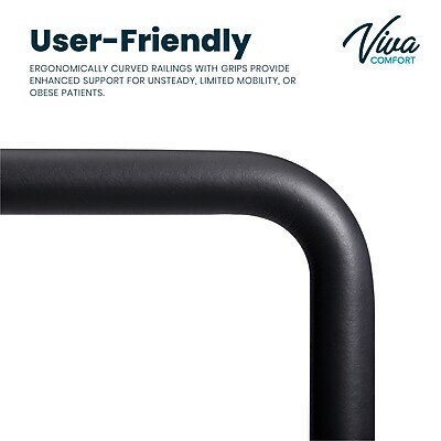 Viva Comfort Digital Weight Scale, Silver, 660 lbs. Capacity (ADI904-05-MK)