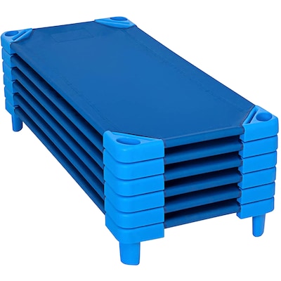 Kore Design Stackable Toddler Cot, 40 x 23 x 7, Blue (KD-KC4311)