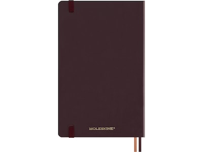 2025 Moleskine Limited Edition Harry Potter Accio 5" x 8.25" Daily Planner, Bordeaux Red (DHP12DC3Y25)