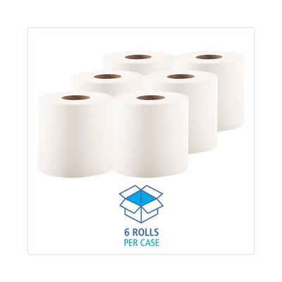 Boardwalk Center-Pull Hand Towels, 2-Ply, 6 Rolls/Carton (BWK6400)