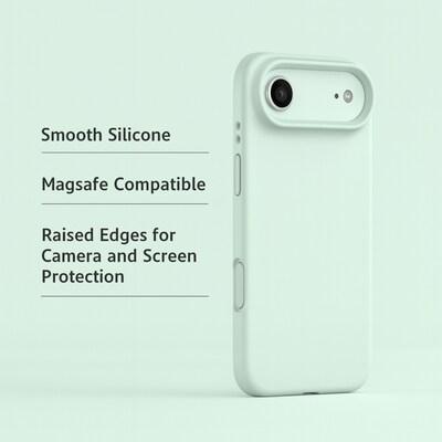 SaharaCase Venture Series MagSafe Compatible Phone Case for iPhone 17 Air, Shock Absorbing, Green Oasis (CP00946)