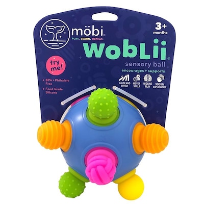 Mobi WOBLII Ball, Multicolored (MGMWOB1)