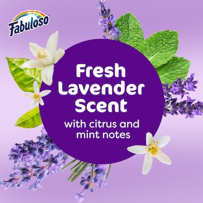 Fabuloso Multi-Purpose Cleaner, Lavender Scent, 56 oz., 6/Carton (153041CT)