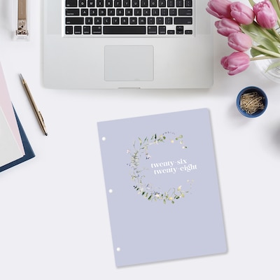 2026-2027 Blue Sky Acacia 8" x 11" Academic Year Monthly Planner, Plastic Cover (159454)