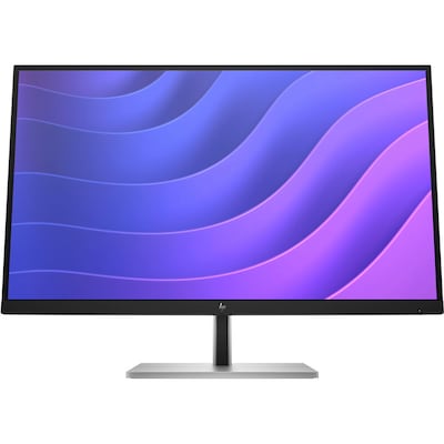HP E27q G5 27 WQHD IPS 75Hz LCD Monitor, Height Adjustable, Black/Silver (6N6F2AA#ABA)