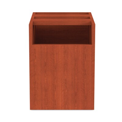 Alera™ Valencia Series Executive Suites in Medium Cherry, Box/File Hanging Pedestal