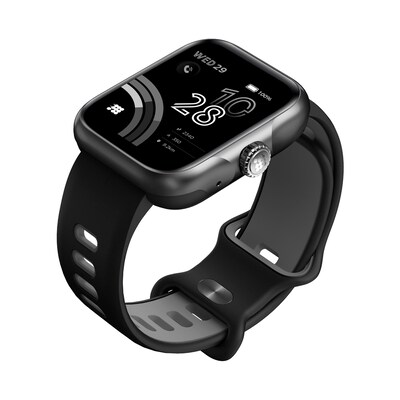 Cubitt VIVA Pro Smartwatch, GPS, 45.2mm, Stainless Steel Case, Obsidian Black Sport Band (CT-VIVAP1)