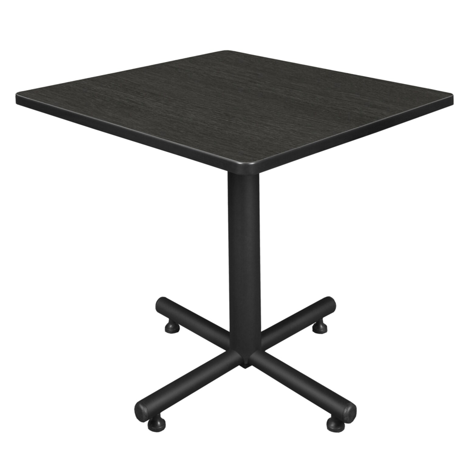 Regency Kobe 30 Square X-Base Breakroom Table, Noble Oak (TKB3030NO)