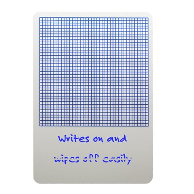 Flipside Products Melamine 1/4" Graph Dry Erase Board, 11" x 16", 3/Pack (FLP111613)