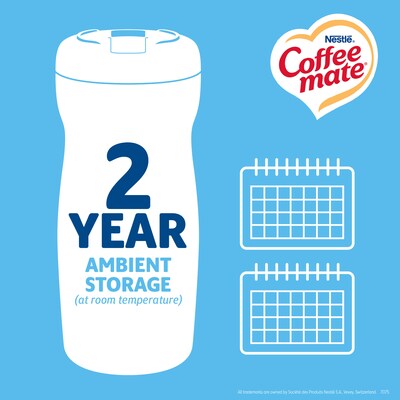 Coffee mate French Vanilla Powdered Creamer, 15 oz., 12/Carton (NES35775)